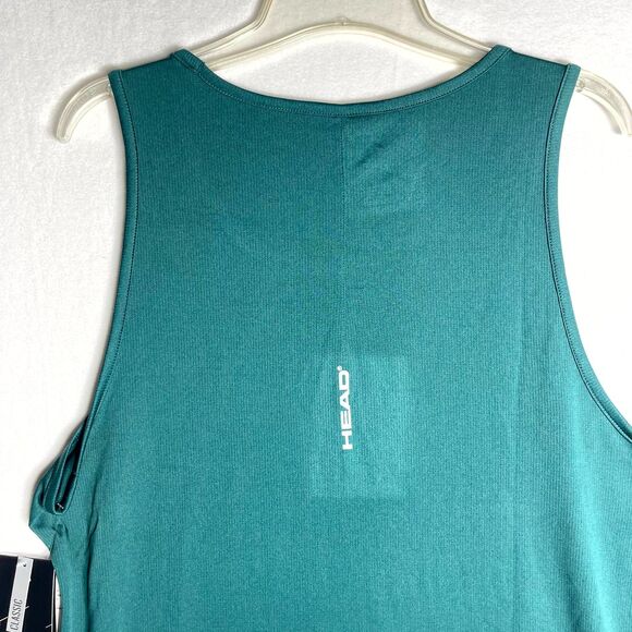 NWT Head Spin Serve Tank Deep Teal Mens Size M - Picture 5 of 11